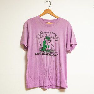 Vintage "Kiss Me...But don't touch my Fly" T-shirt